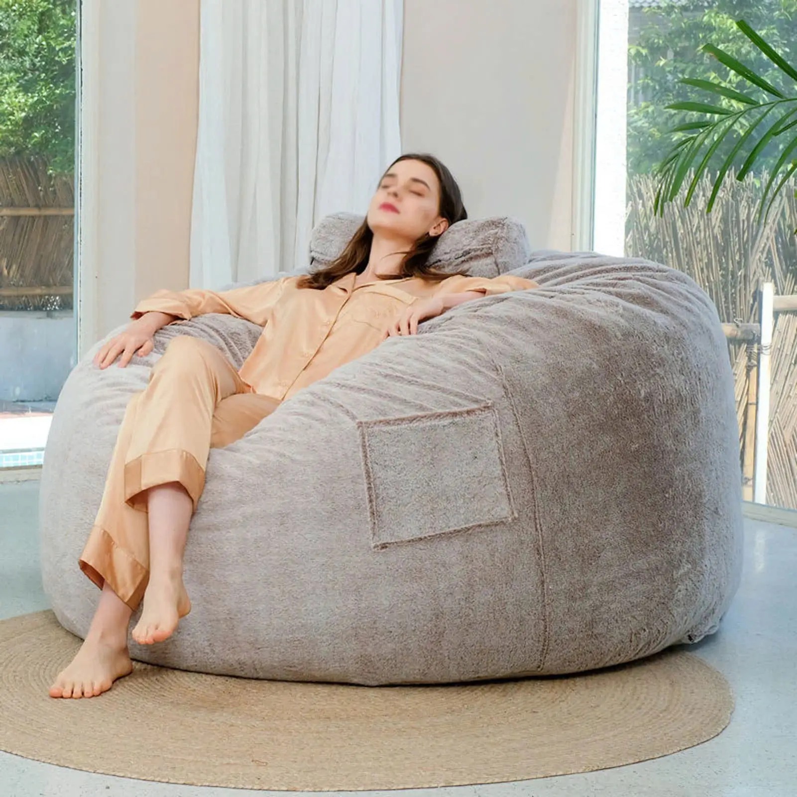 Ghế Lười Chống Trượt Bảo Vệ An Toàn Cho Bé Yêu