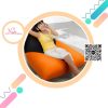 Ghế lười hạt xốp hình Kim Tự Tháp tiện lợi TPHCM màu Cam - Đen GL018 8 ghe luoi hat xop kim tu thap tien loi tphcm