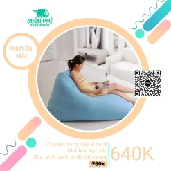 Ghế lười hiện đại Kim Tử Tháp đa năng màu Xanh ngọc GL0102