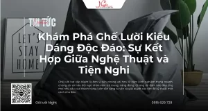 ghe luoi kieu dang doc dao