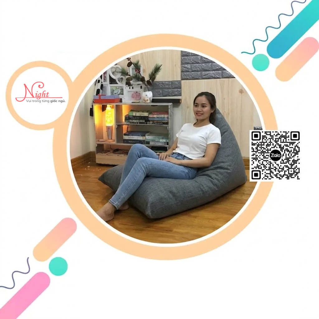 Ghế lười Kim Tử Tháp decor cho căn hộ GL051 1 Ghế lười Kim Tử Tháp decor cho căn hộ GL051