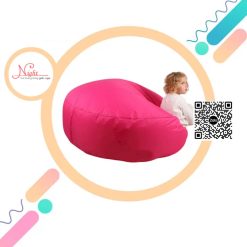 Ghế lười trụ tròn đa năng màu hồng cánh sen GL022