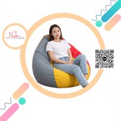 Ghế lười hạt xốp đa màu hình giọt nước - Phối màu độc đáo GL048
