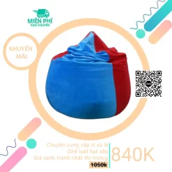 Ghế lười cao cấp thông minh phối màu Xanh-đỏ GL133