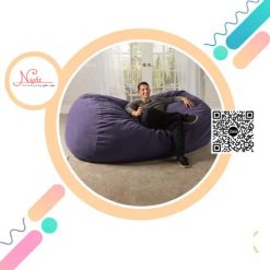 Ghế lười Sofa đa năng cho căn hộ GL081 - Mẫu ghế màu tím cao cấp