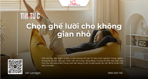 thegioigheluoi ghe luoi cho khong gian nho