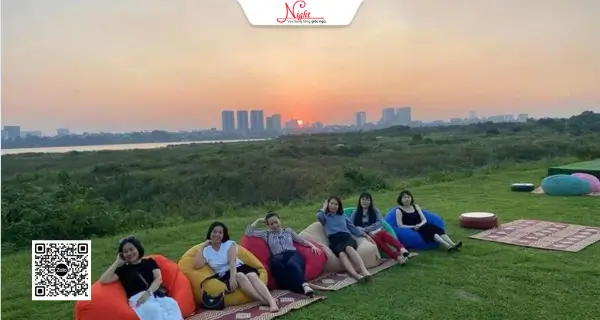 Ghế lười hạt xốp kinh doanh