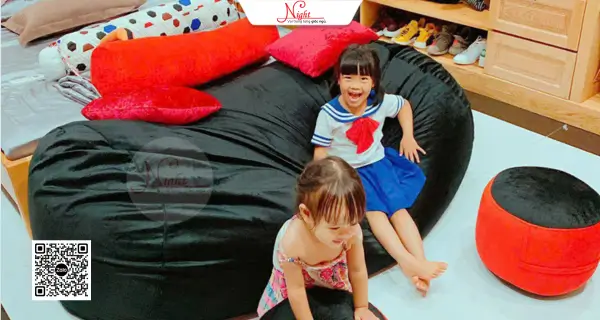 Chọn Ghế Lười Trường Mầm Non Cho Góc Đọc Thêm Hứng Thú 1 Ghế lười trường mầm non