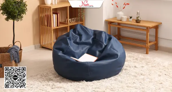 Ghế Lười Hạt Xốp NIGHT Nâng Tầm Không Gian Sống 2 thegioigheluoi3 ghe luoi hat xop night 3